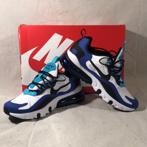 Nike Air Max 270 React ‘Oracle Aqua Blue’ - Picture 2 of 5